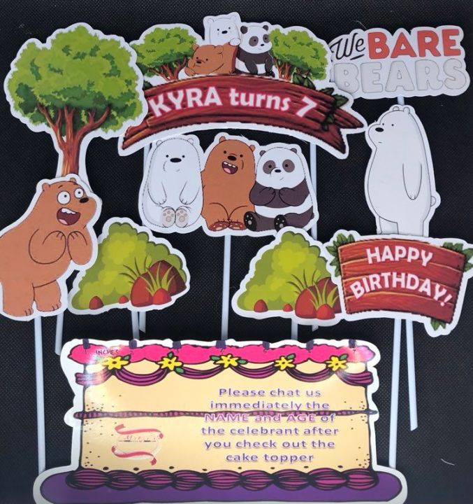 We Bare Bears Cake for Regina's 21st! | Happy Cake Studio