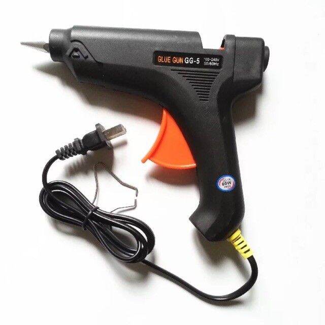 Portable glue shop gun