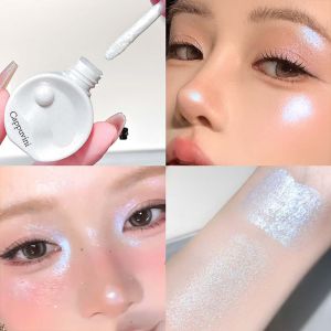 CHTM32 Diamond Shimmer Liquid Highlighter Glitter Texture Pearlescent Lying Silkworm Highlighter Long Lasting Facial Contour Highlighting Stick Makeup Tools