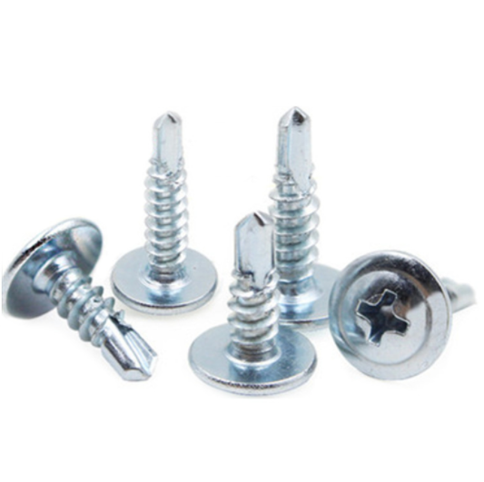 Flat pan deals head screw