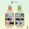 MAKARIZO T1 Techno Nature Equalizer Shampoo 180ml Non SLS Bebas Paraben Kulit Sensitiv Iritasi Tombe. 