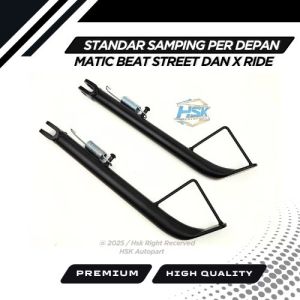 Standar Samping Panjang Matic X Ride - Beat Street Lebih Tinggi Dari Orinya Per Depan