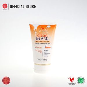 Viva White Clean & Mask Refreshner For Dry with Honey & Extract Chamomile - Fine Wrinkle Skin