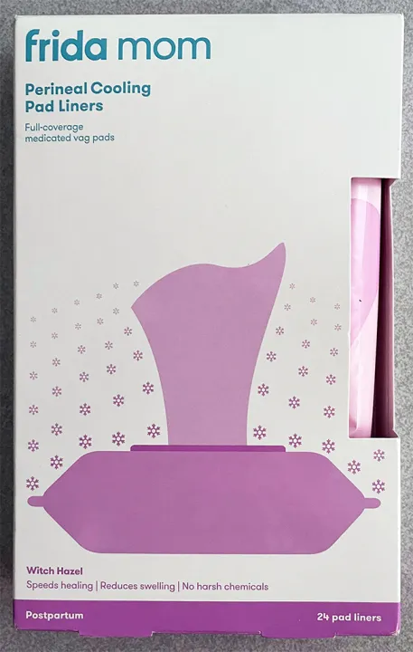 Frida Mom Witch Hazel Perineal Cooling Pad Liners Pantyliners Instant Maternity Medicated Soothing Relief