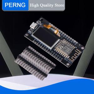 [PERNG] Tehe Esp8266 ban phát triển tích hợp 0.96 inch OLED hiển thị với bảo vệ trường hợp CH340 Esp12e Wifi Module không dây TypeC
