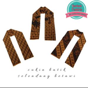 SYAL CUKIN SELENDANG ONDEL MONAS VARIAN WARNA