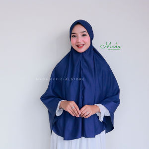 MADA - Hijab Bergo Maryam Jumbo Jilbab Syari Bigesize Menutup Dada Bahan Wolfis Grade A Premium