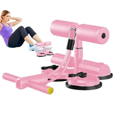 LINNINI Alat Olahraga Sit Up Penyangga Kaki Tali Set Fitness Portabel alat pembantu perut sit pack