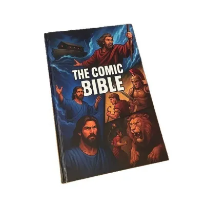 Childrens Bible Comic Book Visually Stunning Graphic Novel Makes Exploring Faith Fun And Informative