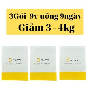 Giảm 1-2kg - SAU 3ngày - Giảm Béo CẤP TỐC 3 Ngàyy Nhật Bản– Giảm Cân Cấp Tốc - Giảm Cân An Toàn Cho Mẹ Cho Con Bú - Người Nhờn Thuốc