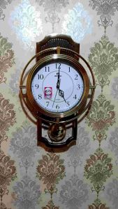 jam dinding mirado MCP 937 melody free baterai 4biji