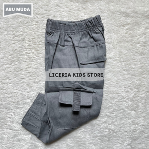 LICERIA - Celana Cargo anak Celana Cargo Panjang Anak Cargo Anak Panjang 1-9 tahun