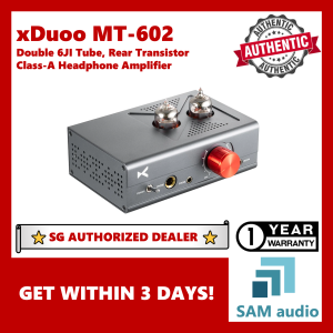 [SG] xDuoo MT-602 Dual 6J1 Tube Premium Class A Buffer Class-A Headphone Amplifier
