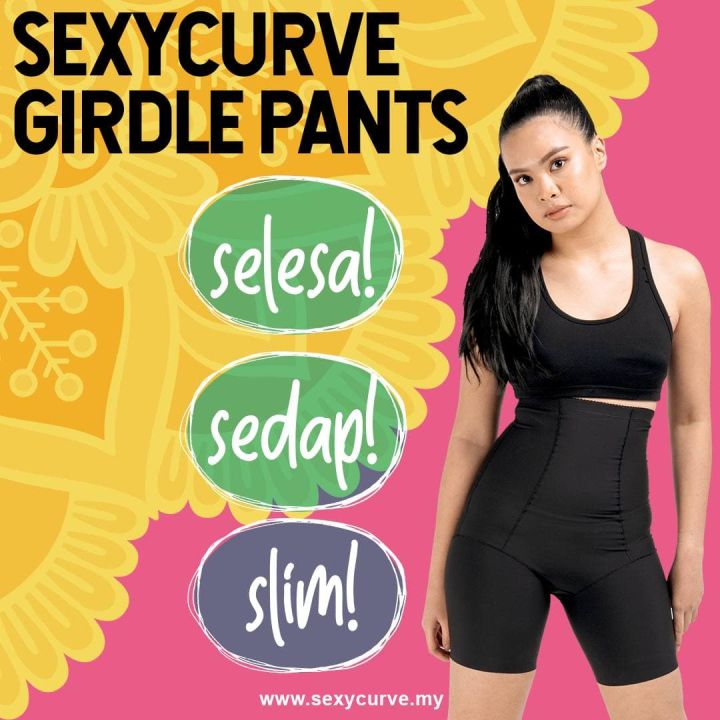 SUPERWOMAN SEXYCURVE SEXY CURVE GIRDLE PANTS WITH FREE GIFT! FREE
