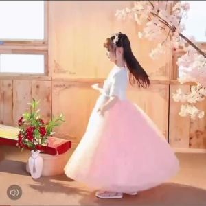 Pakaian Han Budak Perempuan Musim Luruh a Baru Seperti Dewi a Cina Pakaian Masa Dahulu Kasa Ringan Gaun Gadis Kecil a Musim Bunga dan Musim Gugur