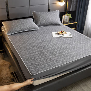 Ga Trải Giường Chần Bông Dày Ga Trải Giường Cỡ King Queen Ga Trải Giường Chống Vi Khuẩn Ga Trải Giường Thấm Khí Kích Thước Tùy Chỉnh