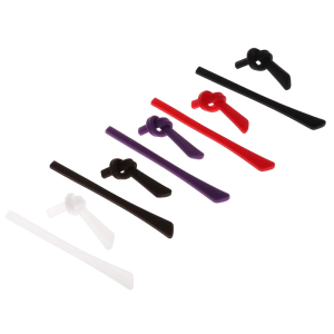 Soft Silicone Anti Slip Eyeglasses Glasses Square Hole Temple Tips Accessories