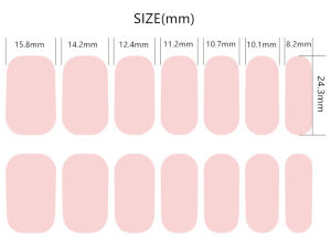 [Hot bán] 14 miếng/bộ DA loạt móng tay vá dễ thương phim hoạt hình thời trang phổ biến màu sắc nghệ thuật lưới macaron khí chất thiếu nữ xinh đẹp móng tay dán đầy đủ có thể rách không thấm nước bền móng tay trang trí