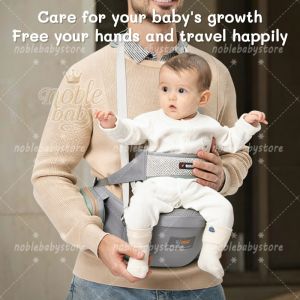 4IN1 Upgraded Baby Carrier with Safety Belt All-in-One Baby Hip Seat Breathable Infant Carrier 0-36M