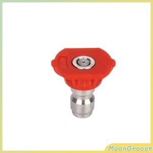 M.G. Stainless Steel Quick Connect Pressure Washer Nozzle 0 15 25 40 64 Degree Nozzles
