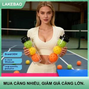 【LAKEBAO】 3Pcs Golf Quả Bóng Thực Hành Chọn Lỗ Bóng Trắng Màu Xanh Vàng Cam Màu Đỏ Trong Nhà ourdoor Golf Nhựa Bóng