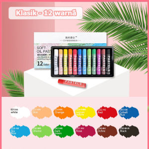 Crayon Soft Oil Pastel Set 12/24/36/48 Colors Oil Pastels Painting Washable Safe Graffiti Crayon DIY Art Tools for Kids & Beginners 油画棒