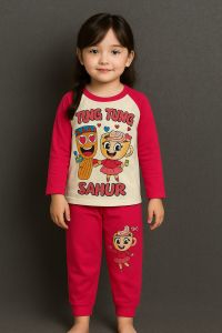 Setelan Anak Ballerina Katun Usia 3 Bulan-10 Tahun Motif Terbaru Bahan Katun Adem Ready Usia Anak 3 Bulan-10 Tahun