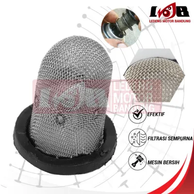 Filter Saringan Mesin Oli Bawah Vixion Jupiter MX R15 Nmax Tiger GL