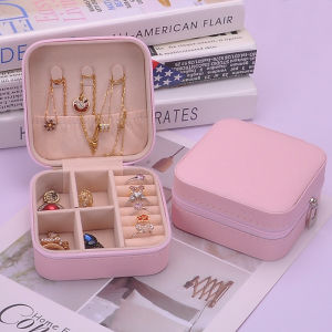 COD Portable Travel Jewellery Jewelry Earrings Ring Pendant Accessories Storage Box Organizer Case