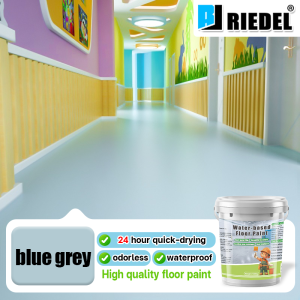 epoxy floor paint 1L water-based colour sand floor paint coating outdoor toilet bathroom tile paint