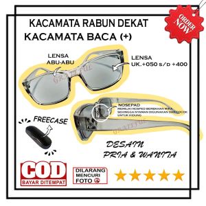 Kacamata Baca Plus (+) Fashion Style Pria Dan Wanita Kekinian +0.50 s/d +4.00 / Kacamata Rabun Dekat Kacamata dewasa kekinian bestseller Terbaru dengan lensa anti silau