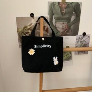 DROPASSIST 1308 Women Small Tote Bag Canvas Handbag Hand Carry bag Wanita Beg Tangan Kecil Murah Perempuan