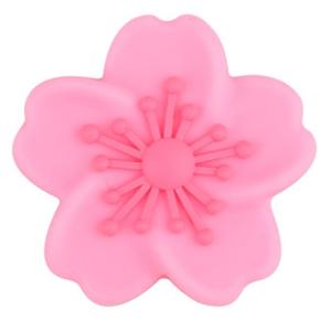 Hình hoa hạt Silicone bé Đồ chơi nhai hạt 28 Mét Vòng hạt gặm nướu răng cho Dummy Clip làm dịu chủ móc chìa khoá quyến rũ