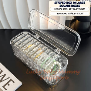 Bracelet Storage Box / Transparent Jewelry Storage Box / Storage Organiser / Acrylic Plastic Portable Box Rainbow Culture