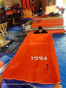 Terpal Kolam Terpal Ikan Kotak 200x100x60 - 100x200x60 - 2x1x06 - 1x2x06 Terpal Kolam Untuk Budidaya Ikan lele Nila gurameh