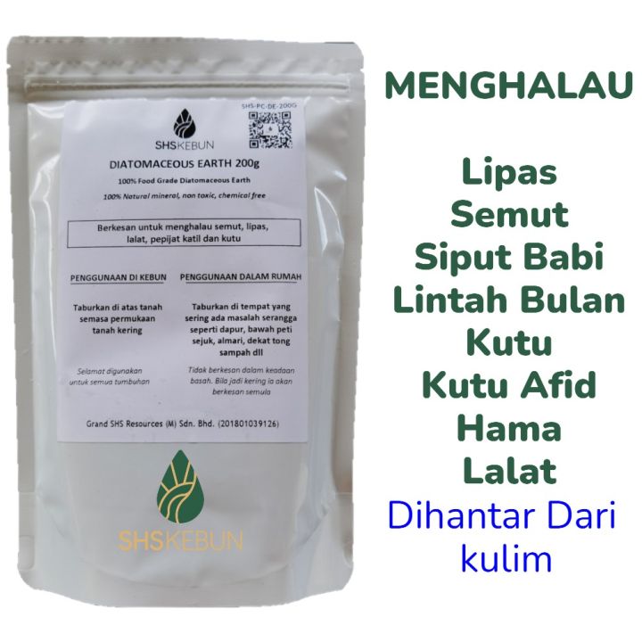 Food Grade Diatomaceous Earth Insect and Snail Repellent and