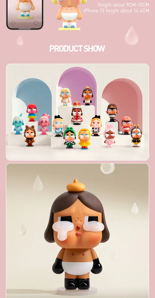 POP MART CRYBABY Crying Again Series Figures Blind Box | Lazada