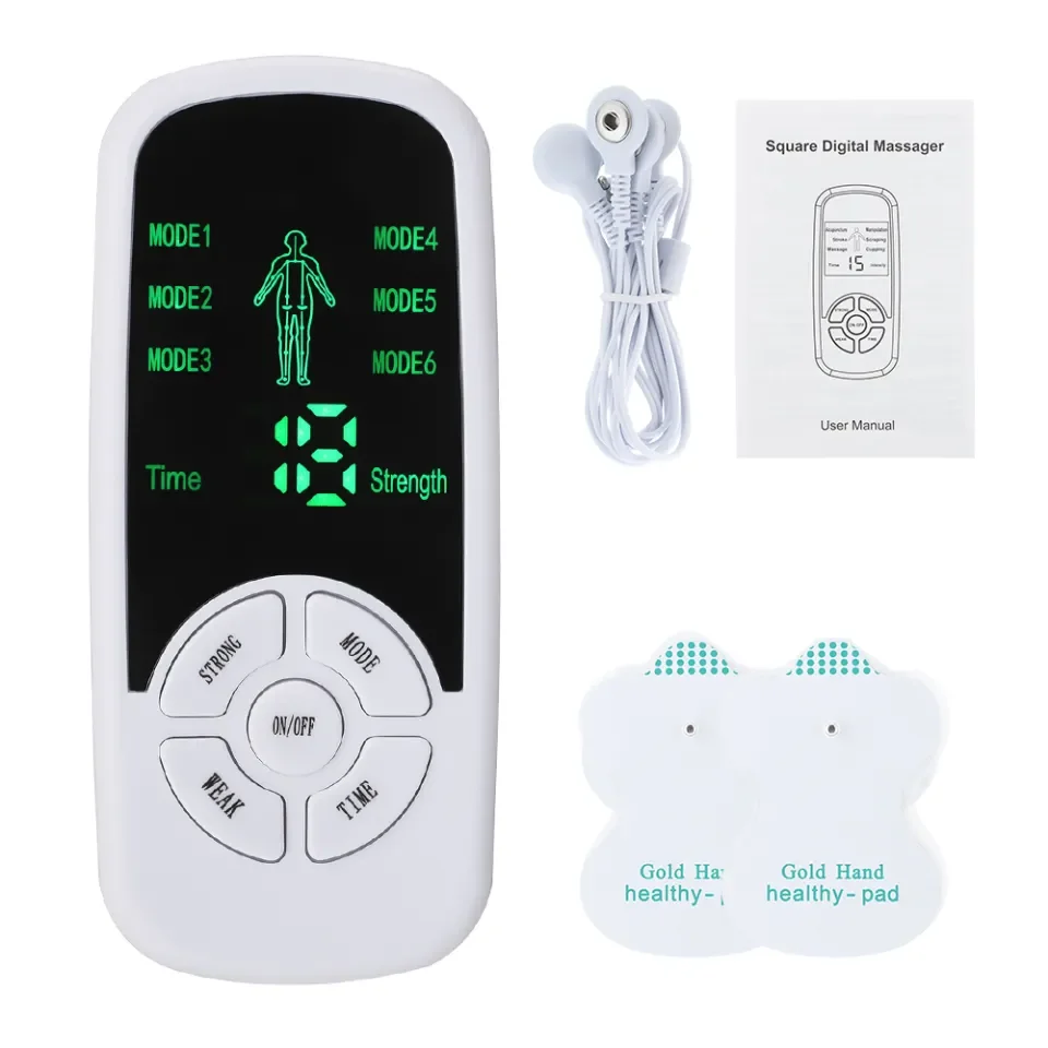 Salorie 6 Modes EMS Electric Muscle Therapy Stimulator Tens Unit Machine  Meridian Physiotherapy Pulse Abdominal Prostate Body Massager | Lazada PH