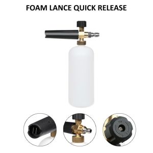 GAGANG PISTOL TEMBAKKAN SEMPROTAN GUN STIK STICK SANCHIN SANCIN TEKANAN TINGGI HIGH PRESSURE WATER TABUNG BOTOL FOAM LANCE FOAMLANCE GUN SPRAYER STIK JET STEAM STIM CLEANER WASHER NOZZLE QUICK RELEASE KONEKTOR ADAPTOR CUCI AC MOBIL MOTOR SALJU SNOW WASH