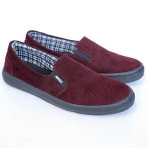 MORNINGBELL- SEPATU PRIA SLIP ON VINTAGE CORDUROY