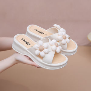 [Free Shipping] Summer Fashion Casual WomenS Slip-On Sandals Thick-Soled Indoor Slippers Comfortable Slippers For Mothers