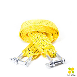 CLM เชือกลากรถ สายลากรถ ยาว 3 เมคร คุณภาพสูง ทนทาน ทนต่อแรงดึง tow rope