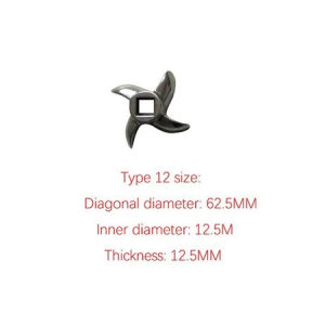 Kitchen Meat Grinder Blade Replacement Accessories 12 /22 Sharp Durable Easy To Replace Rust Easy