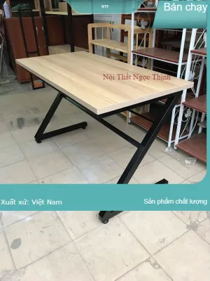 Bàn chữ Z Bàn pc chữ Z BCZ120x60 Nội Thất Ngọc Thịnh kích thước 120x60x75