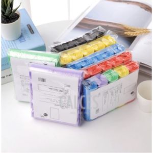 Kantong Sampah isi 5 Roll 100 Lembar Plastik Sampah Jumbo 45x50cm