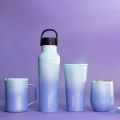 CORKCICLE® Tumbler 16oz - Ombre Ocean. 