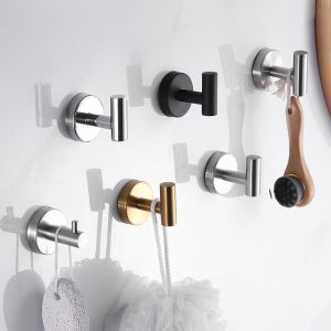 FASHIONXU ของใช้ในครัวเรือน ตะขอสำหรับตกแต่ง กาวในตัว สำหรับเสื้อผ้ากระเป๋าหมวก ตะขอเสื้อคลุม ราวแขวนแขวน ที่วางกุญแจ ที่แขวนผนัง