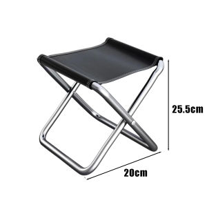Outdoor Chair Camping Portable Folding Aluminum Foldable Fishing Chair Stool Seat Hiking Tools Picnic Camping Stool MIni Storage