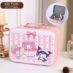 Cốp Đựng Mỹ Phẩm Capybara Dùng Khi Đi Du Lịch Hộp Đựng Đồ Makeup Gọn Gàng Để Vali Phong Cách Cute