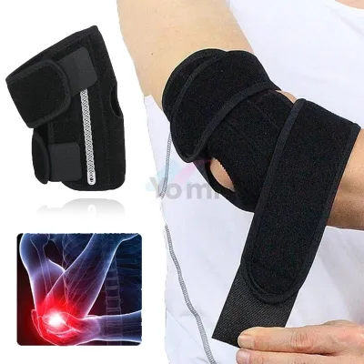 1 Đai quấn khuỷu tay tự phục hồi thoáng khí có thể điều chỉnh hỗ trợ giảm đau khớp khi chơi thể thao